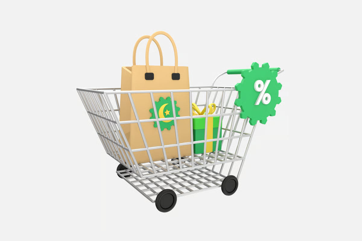 Premium 3D Shopping Icons Bundle